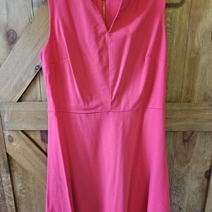 The Limited Vibrant Pink Midi Dress